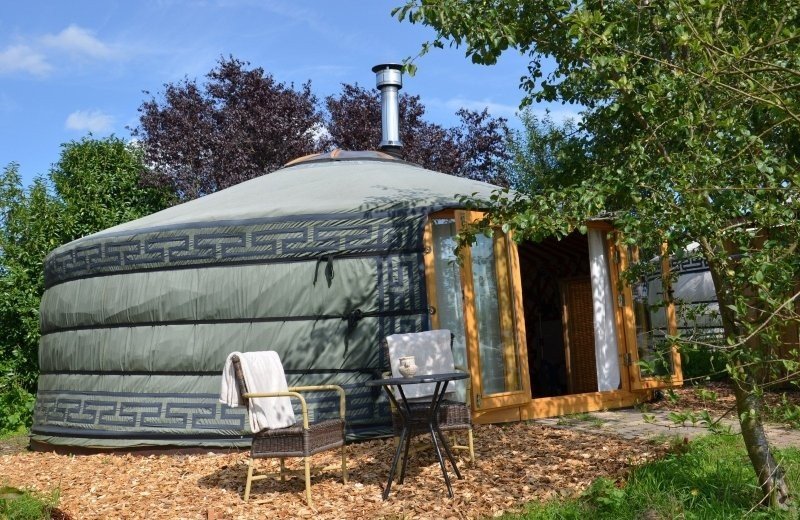 Yurt boeken natuur